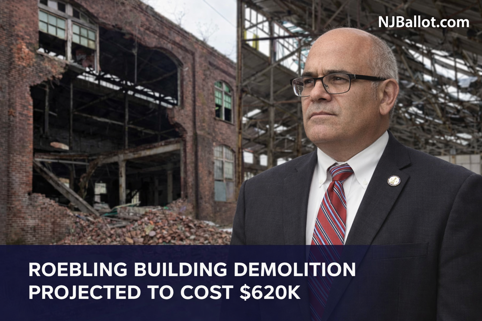 Trenton Roebling Demolition to Cost $620K, City Seeks State Funds